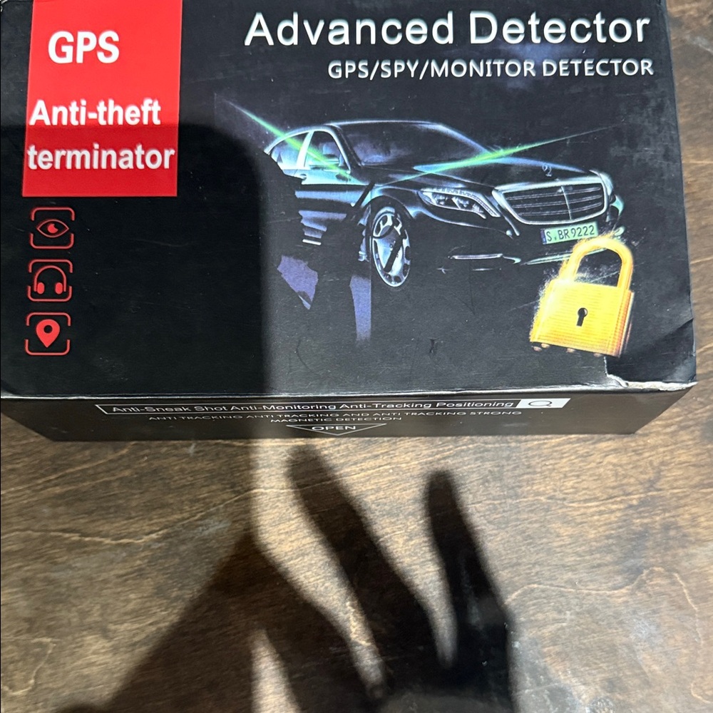 Advanced Detector GPS/SPY/MONITOR Detector - Black - Picture 1 of 2